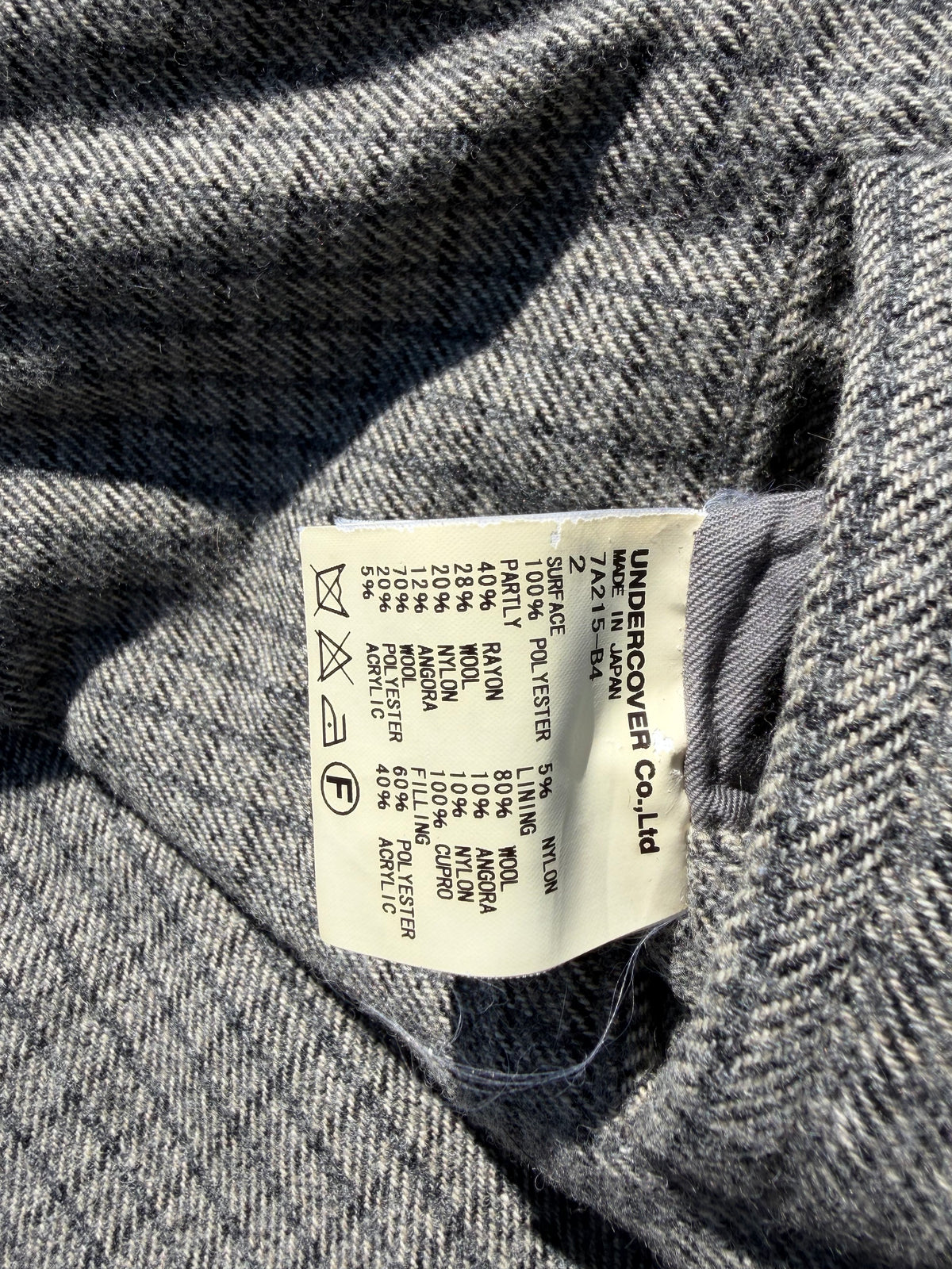 AW07 “Earmuff” - Undercover Hybrid Nylon Windbreaker Jacket