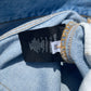 SS18 Balenciaga Triple Panel Convertible Zipper Denim