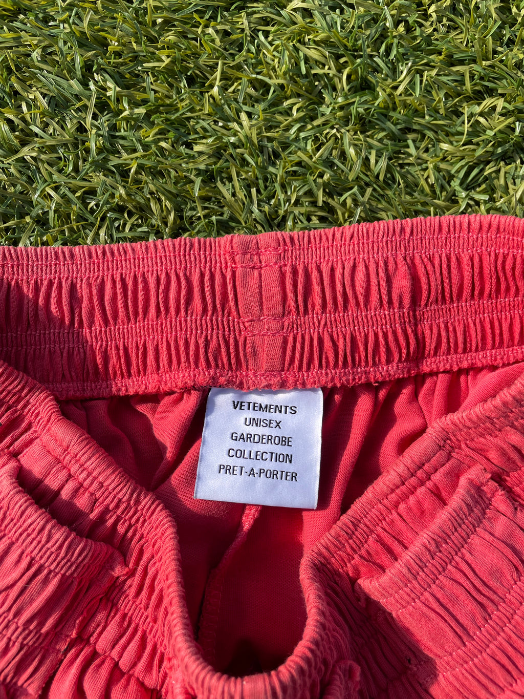 AW23 Vetements Fan Reconstructed Sweatpants