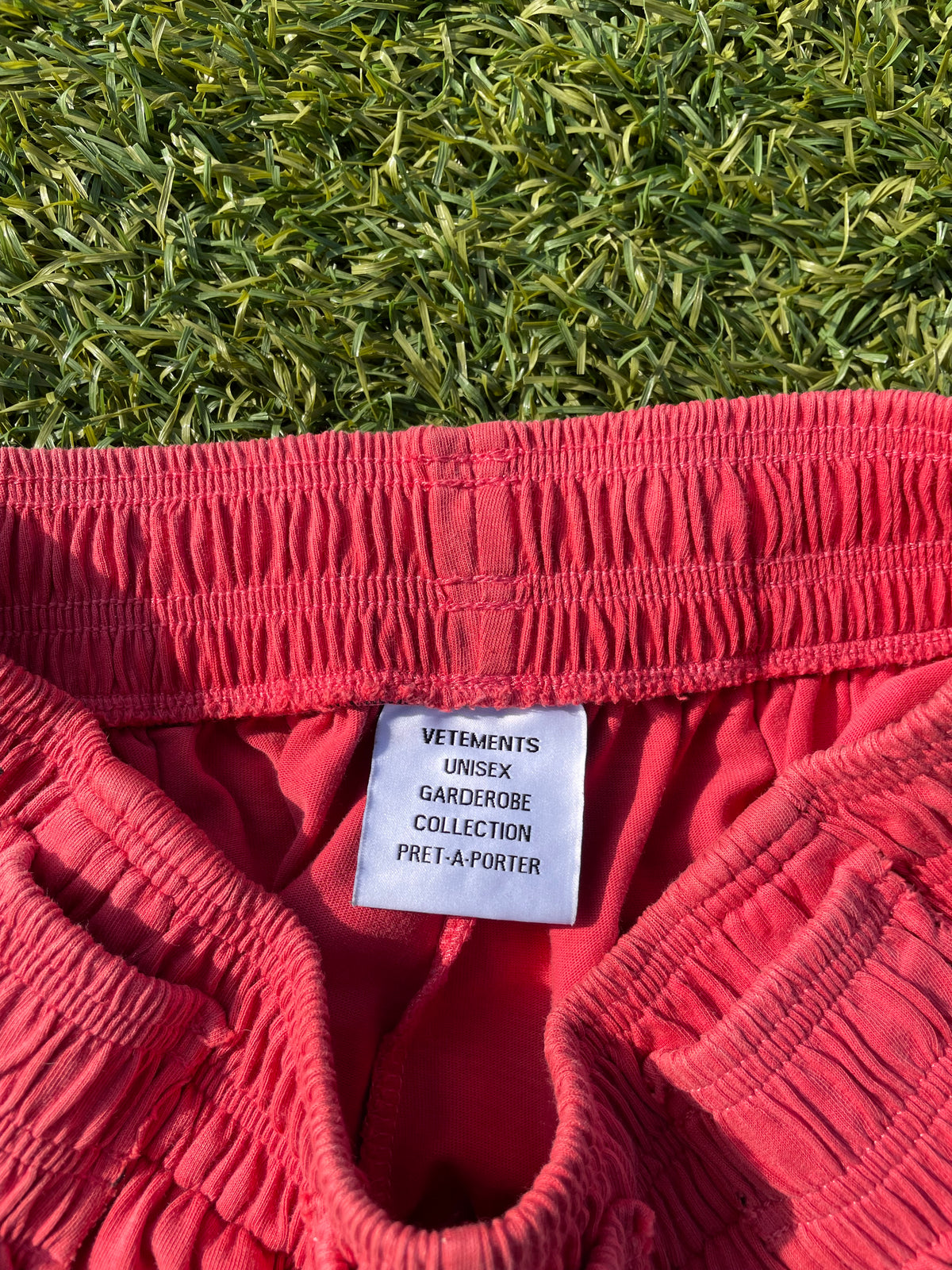 AW23 Vetements Fan Reconstructed Sweatpants