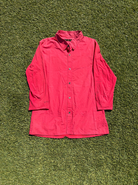 SS06 “T” - Undercover Hybrid 3/4 Sleeve Button Up