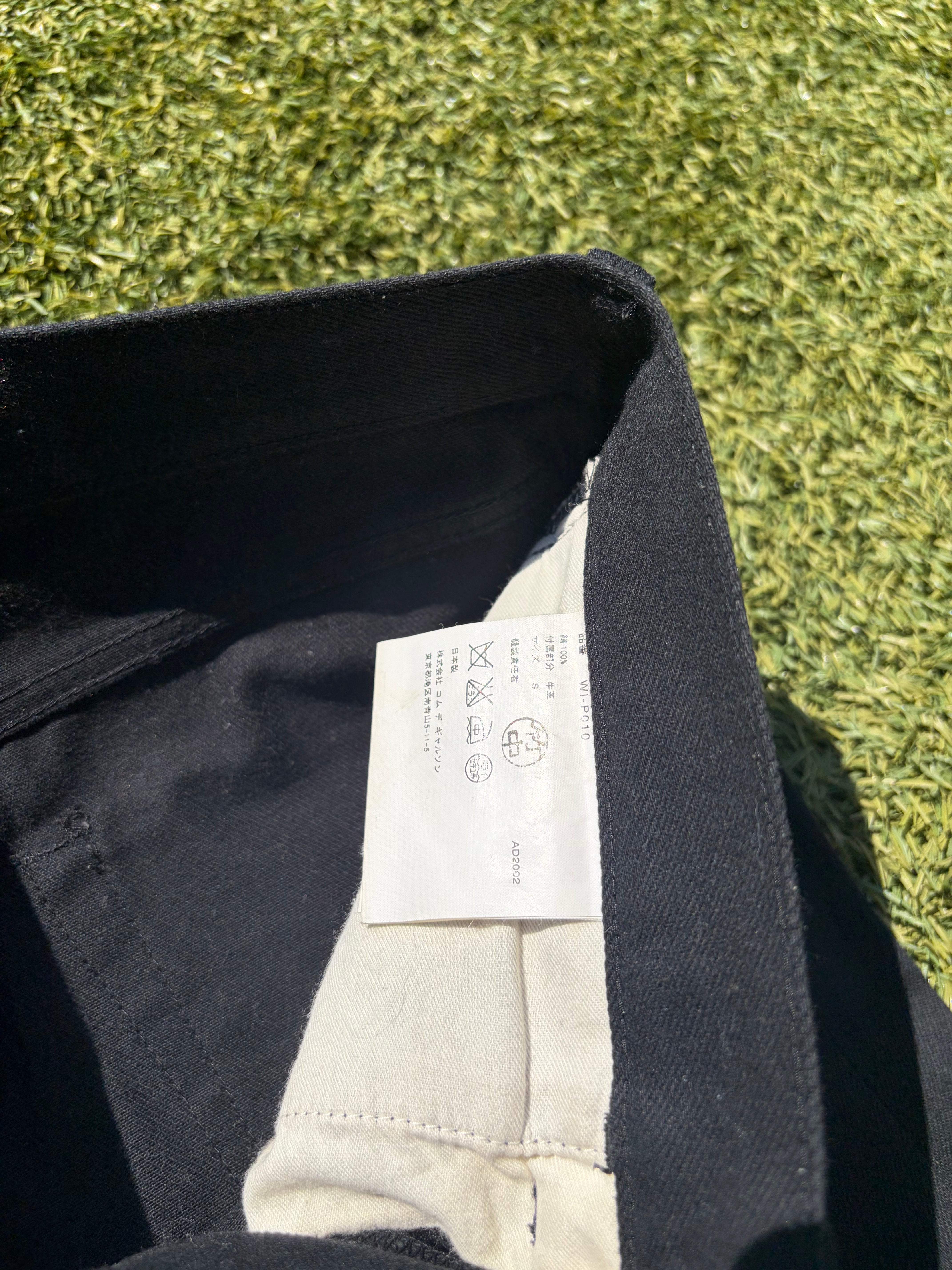 AD2002 Junya Watanabe Leather Patch '24' Canvas Denim – RWNDBCKWRDS