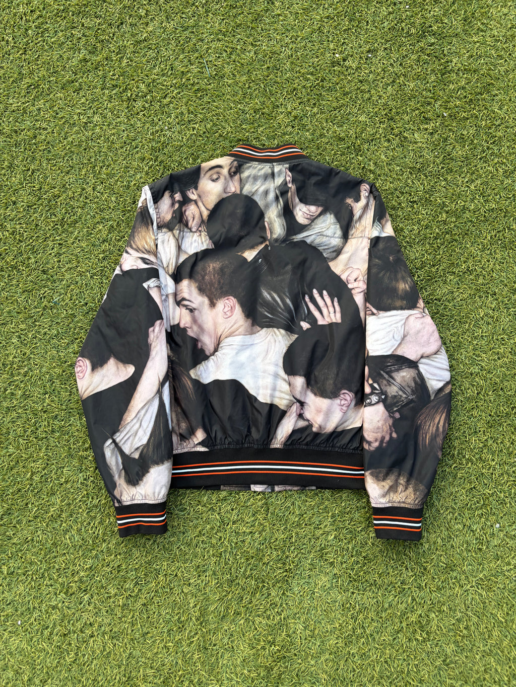 AW17 Dior By Kris Van Assche ‘Dan Witz’ Moshpit Nylon Bomber Jacket