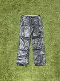 1990s Helmut Lang Leather Double Layered Trousers