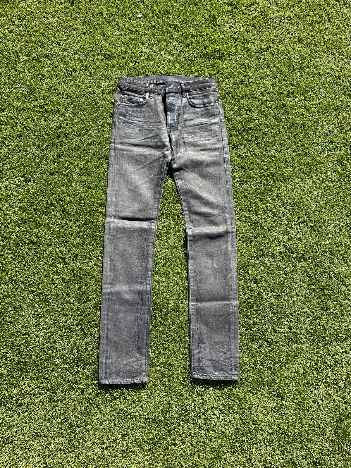 AW05 “In The Morning” - Dior Homme By Hedi Slimane Waxed Luster Denim
