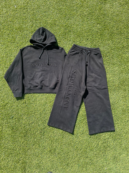 Anonymous Club Black Sweatsuit