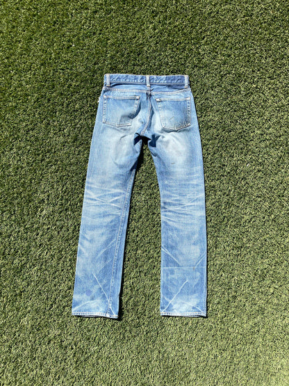 SS06 “T” - Undercover Distressed Lightwash Denim