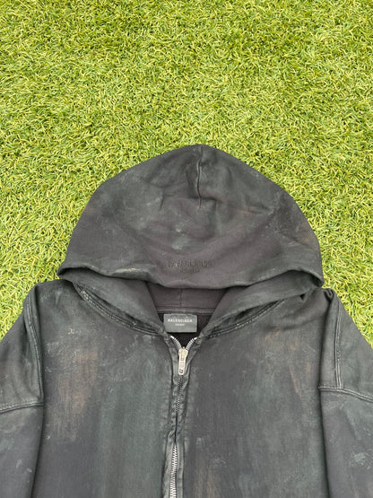 SS23 “Mud” - Balenciaga Mud Wash Zip Up Hoodie