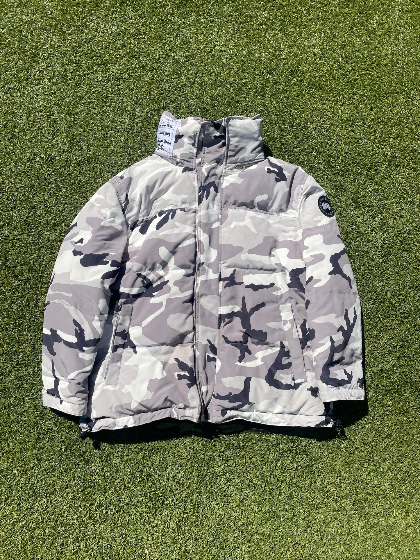 FW17 Vetements X Canada Goose Reversible Camo Padded Puffer Jacket