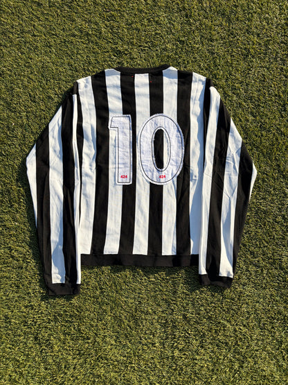 424 By Guillermo Andrade Jesus Vertical Stripe Soccer Long Sleeve