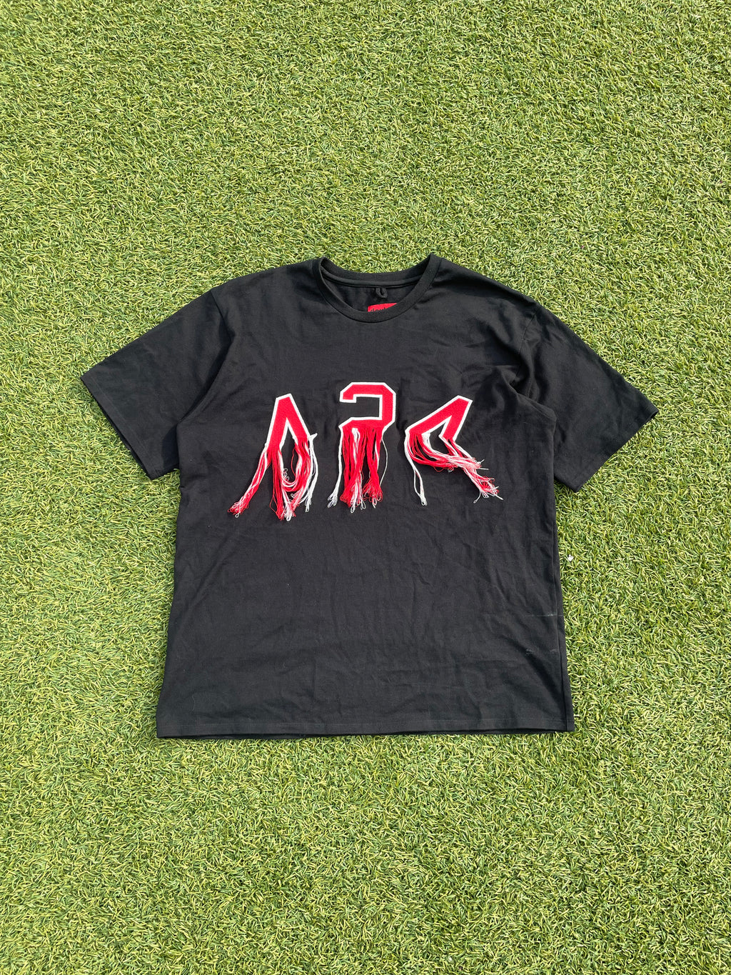AW17 424 x Doublet Distressed Thread T-Shirt