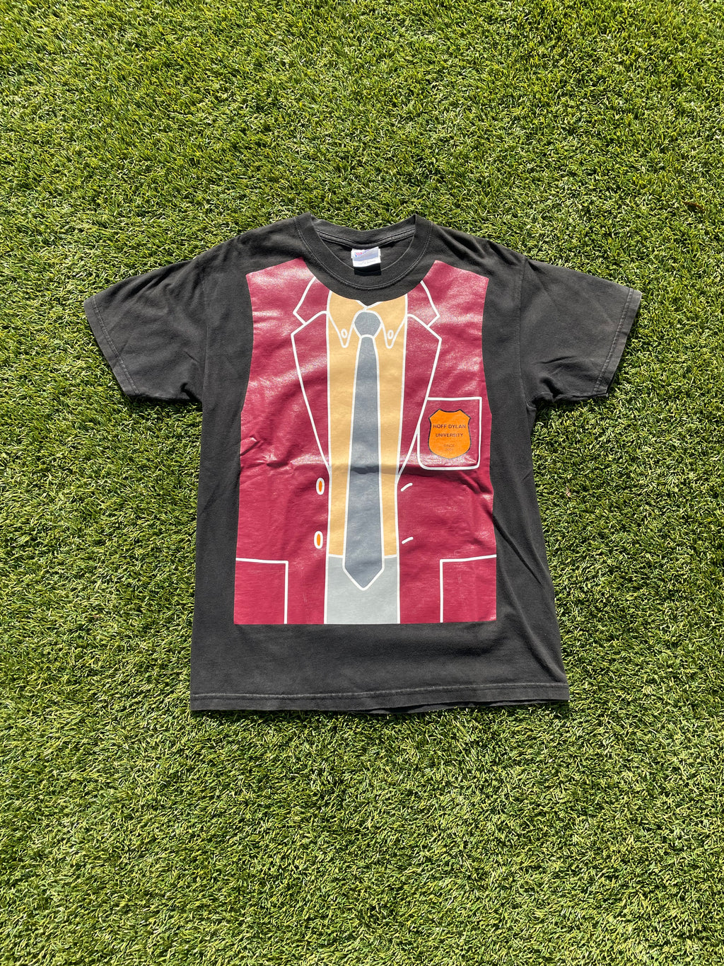 2001 Number (N)ine Hoff Dylan University T-Shirt