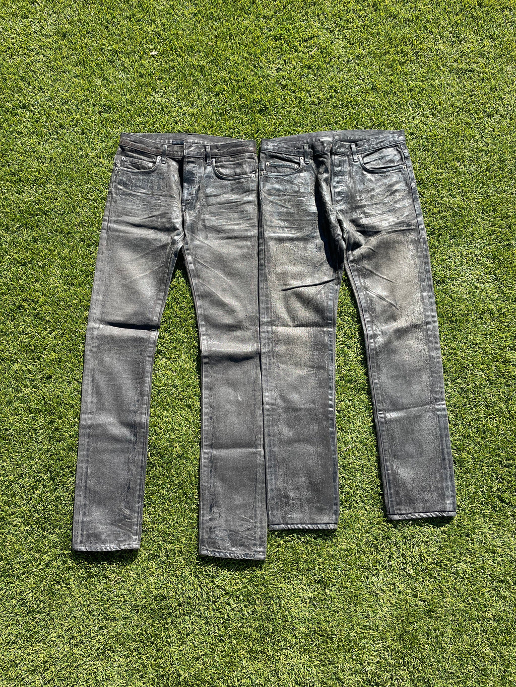AW05 “In The Morning” - Dior Homme By Hedi Slimane Waxed Luster Denim