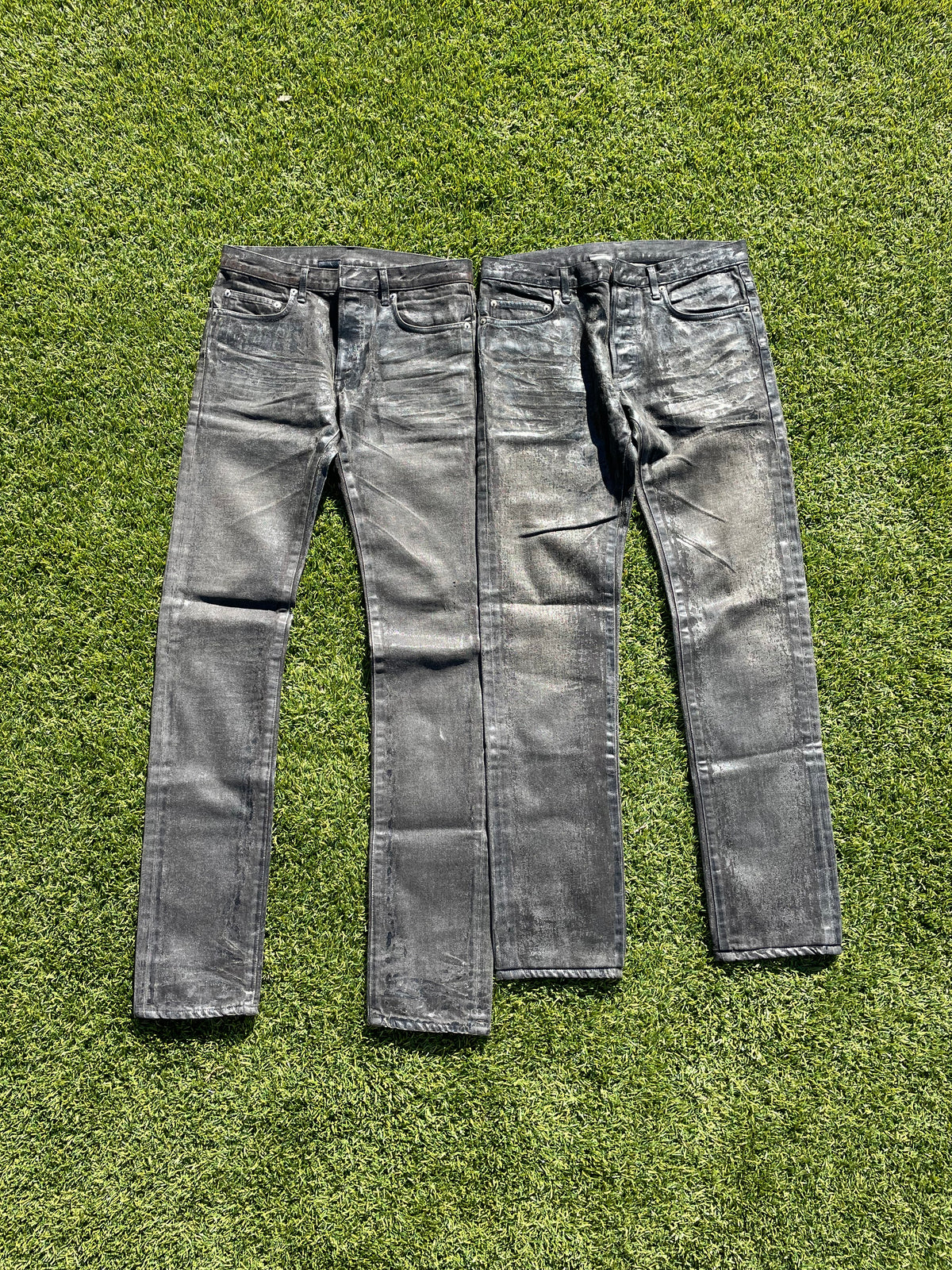 AW05 “In The Morning” - Dior Homme By Hedi Slimane Waxed Luster Denim