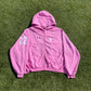 FW22 360* Snowstorm - Balenciaga Polo Pink Zip Up Hoodie