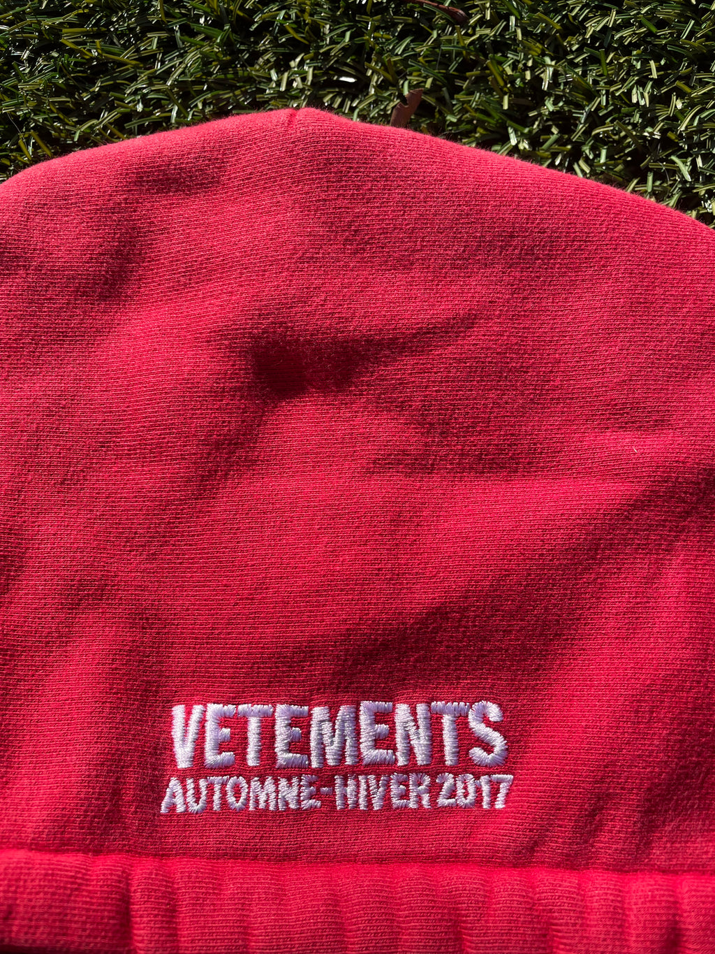AW17 Vetements “Eleven Inch Gun Club” Hoodie