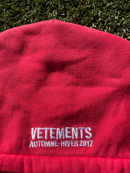 AW17 Vetements “Eleven Inch Gun Club” Hoodie