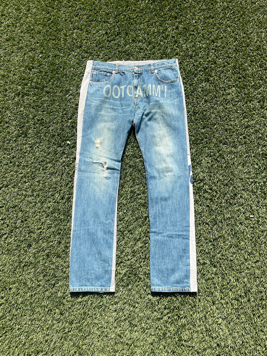 AW2002 “Witch Cell Division” - Undercover ‘Immadtoo’ Hybrid Denim