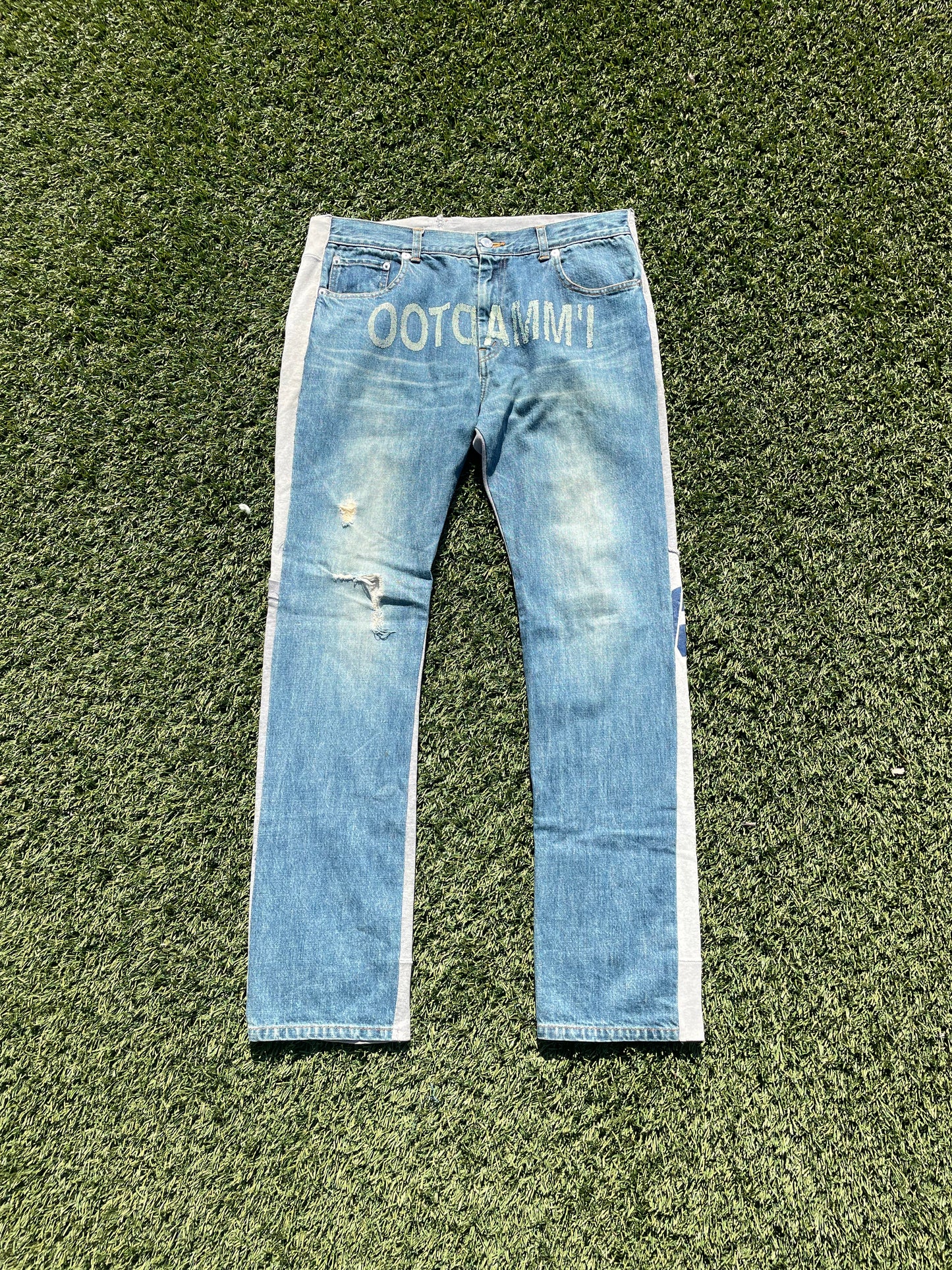 AW2002 “Witch Cell Division” - Undercover ‘Immadtoo’ Hybrid Denim