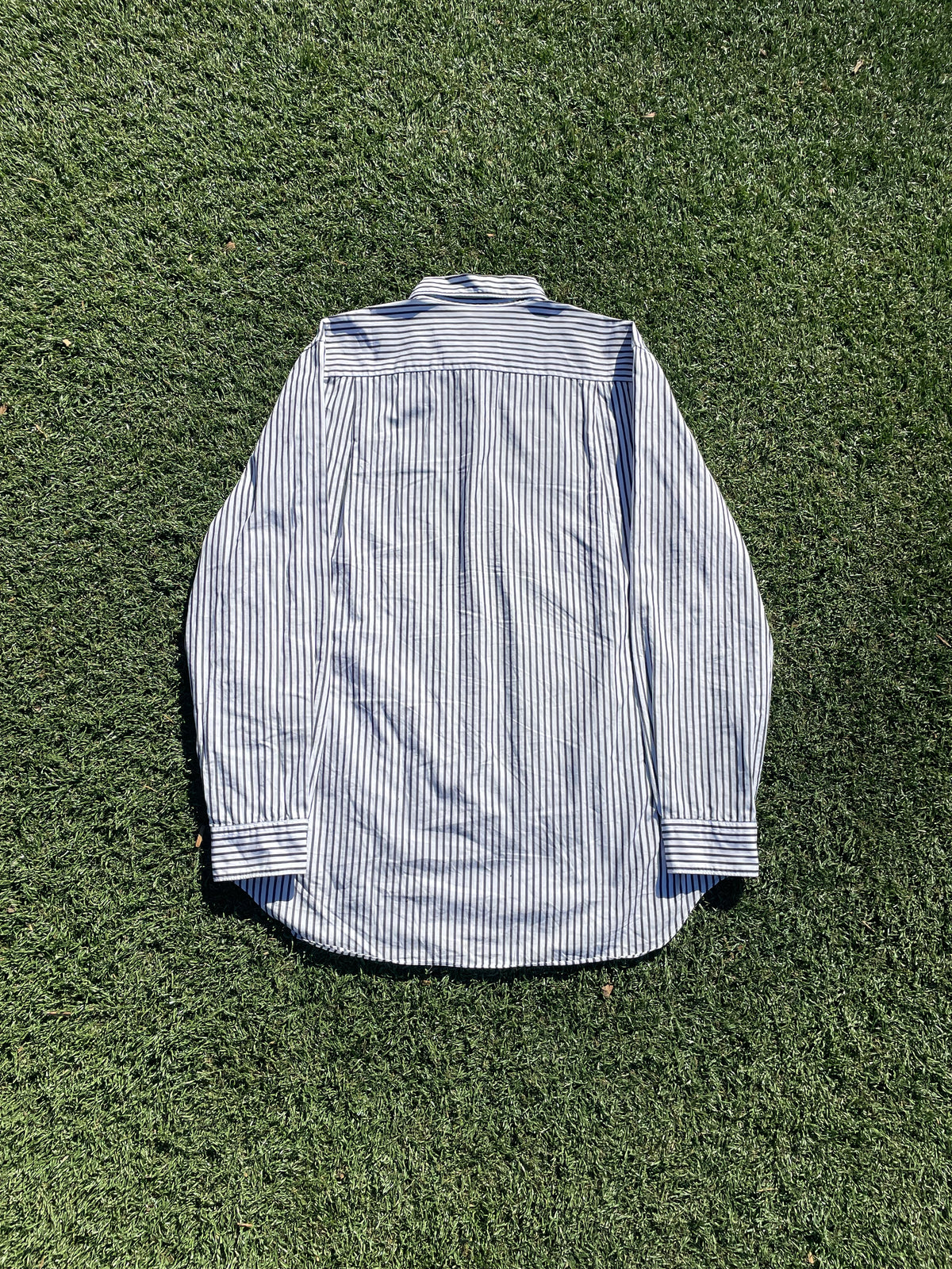 AD2006 Comme Des Garçons Homme+ Henryk Tomaszewski Stripe Button Up