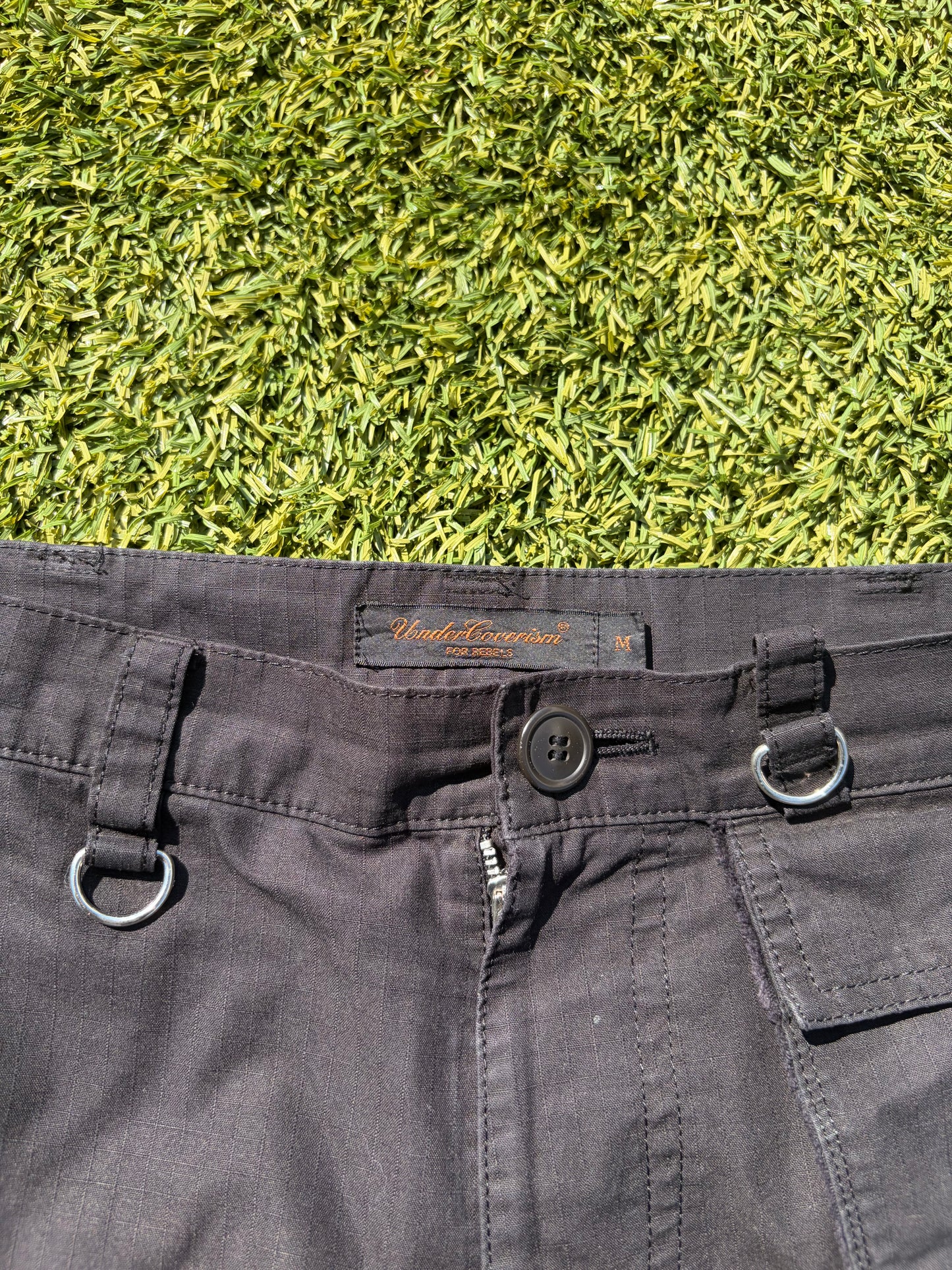 AW03 “Paperdoll” - Undercover Ripstop Multi-Zipper Utility Cargo Pant