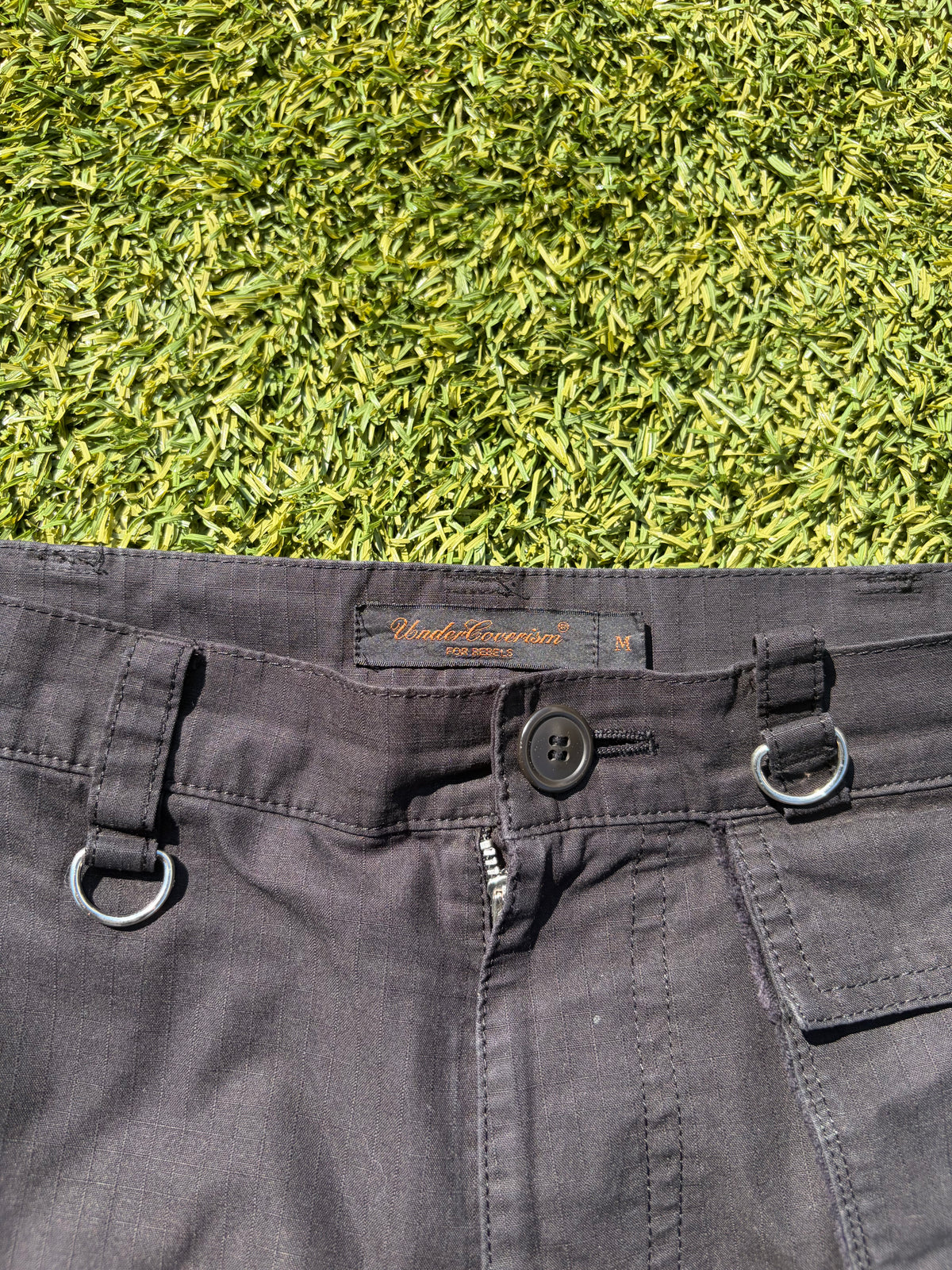 AW03 “Paperdoll” - Undercover Ripstop Multi-Zipper Utility Cargo Pant