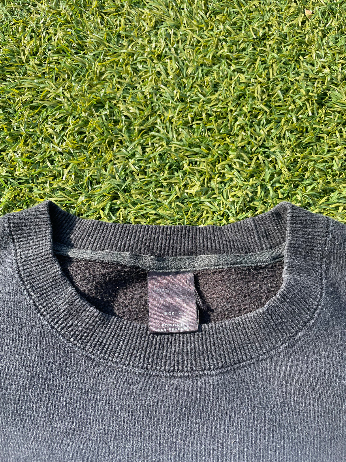 AW03 “Touch Me I’m Sick!” - Number (N)ine Rolling Stones Black Sweater