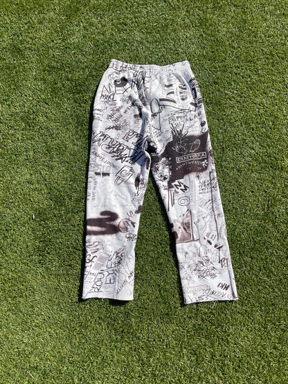 2018’ Maison Margiela MM6 Graffiti Sweatpants