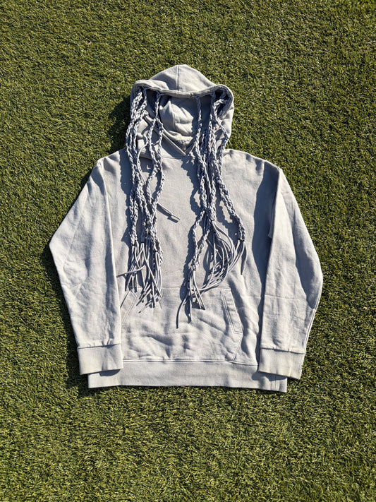 Post Archive Faction PAF 3.1 Braided Grey Hoodie