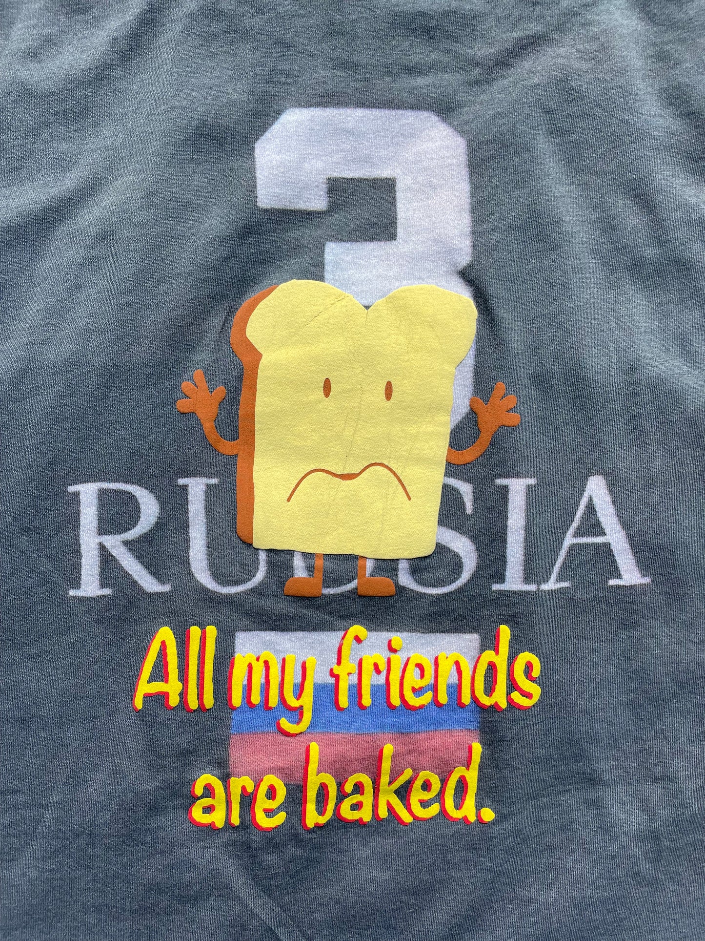 AD2018 Vetements Trompe l’oeil Russian Polo / All My Friends Are Baked T-Shirt