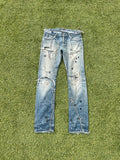 AW06 “GURUGURU” - Undercover Insects Distressed Denim