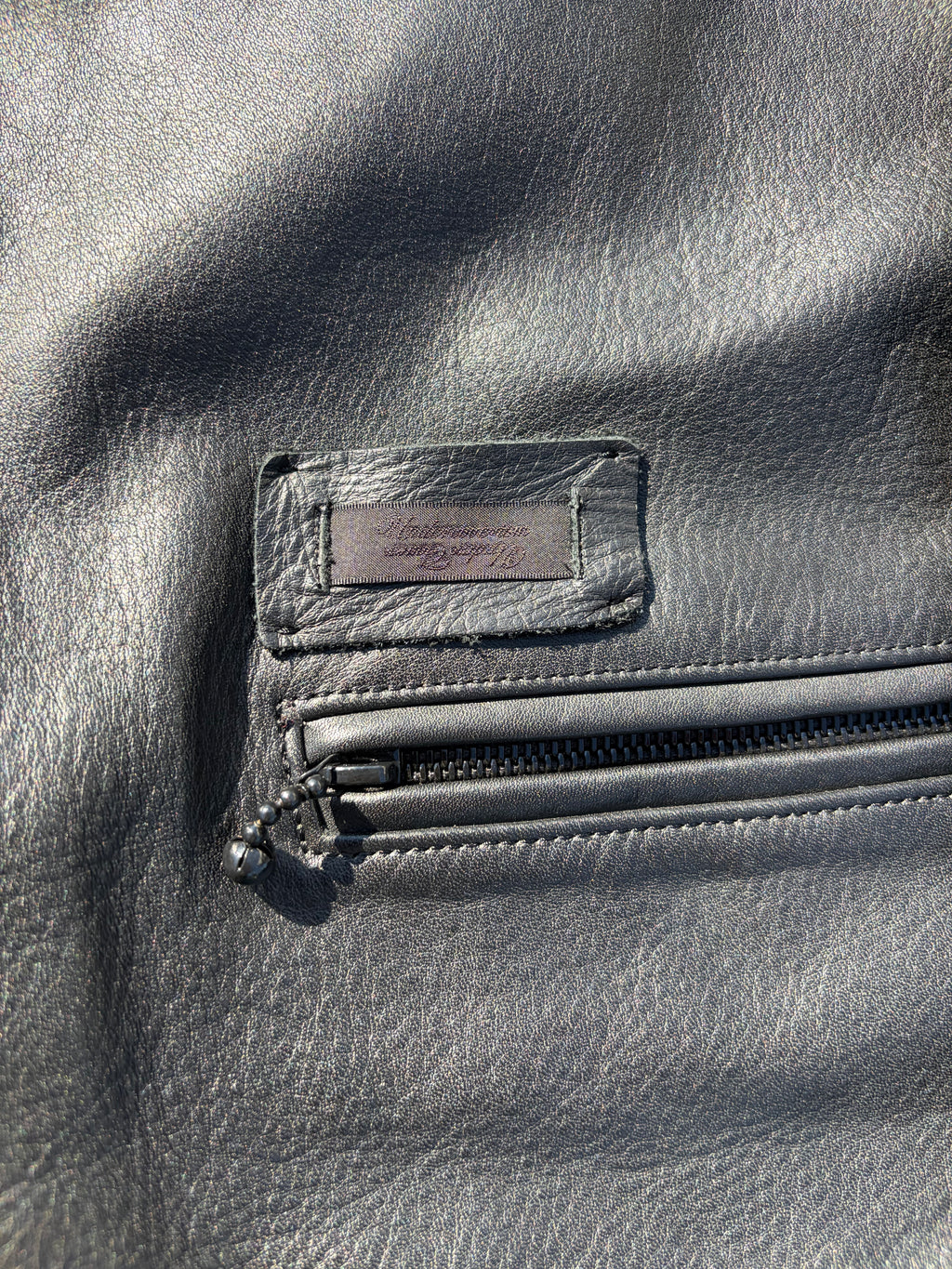 AW09 “Earmuff Maniac” - Undercover Ethnic Moto Leather Jacket
