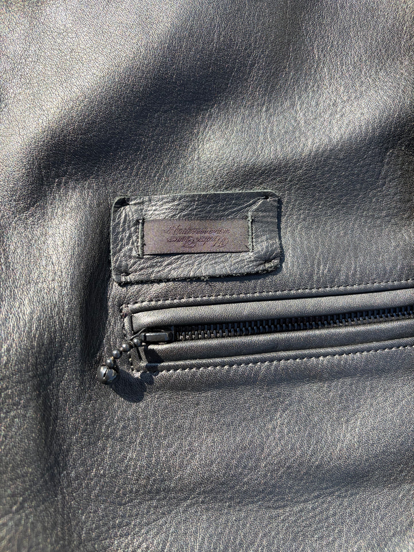 AW09 “Earmuff Maniac” - Undercover Ethnic Moto Leather Jacket