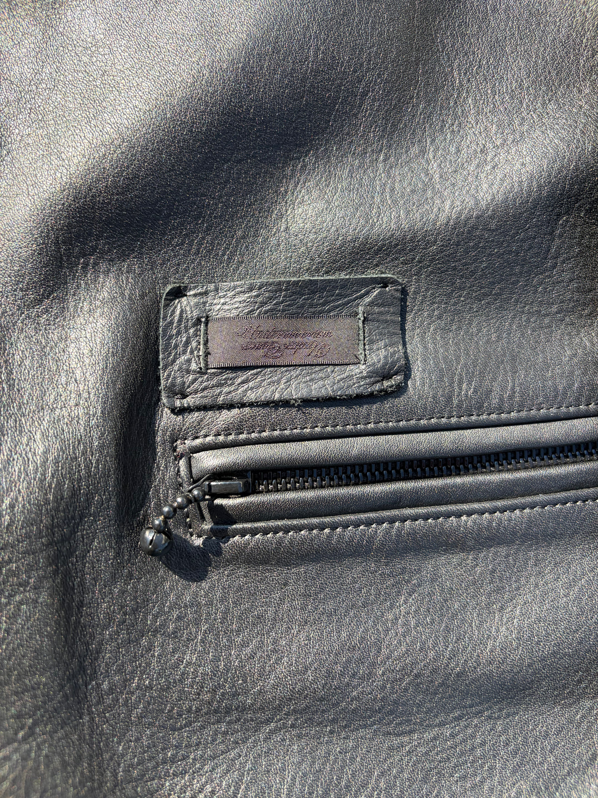 AW09 “Earmuff Maniac” - Undercover Ethnic Moto Leather Jacket