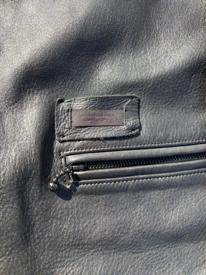 AW09 “Earmuff Maniac” - Undercover Ethnic Moto Leather Jacket