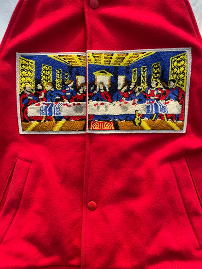 AW09 Facetasm “The Last Supper” Varsity Jacket