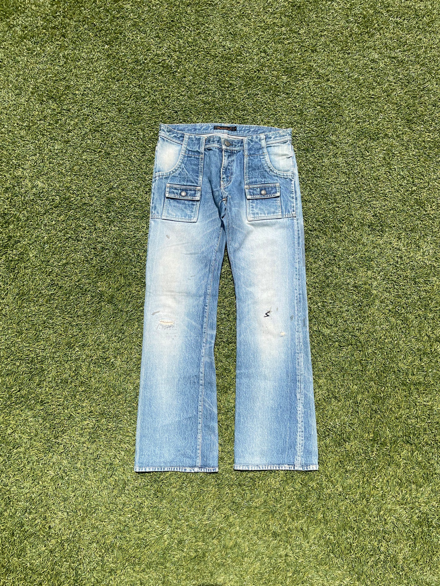 SS06 “T” - Undercover Distressed Klaus Cargo Denim