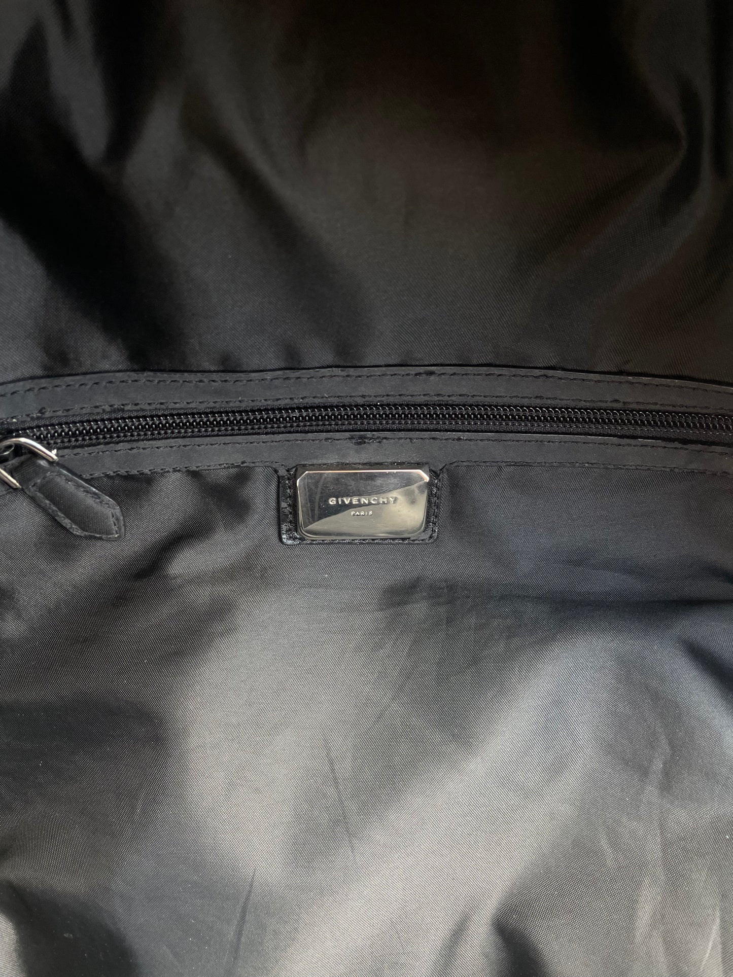 FW11 Givenchy Rottweiler Star Studded Nylon Leather Backpack