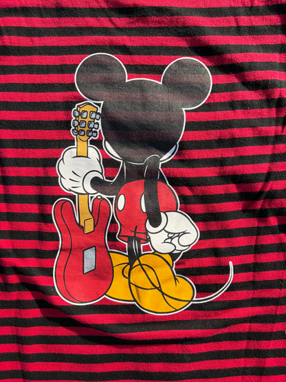 Number (N)ine Mickey Mouse Red Stripe T-Shirt