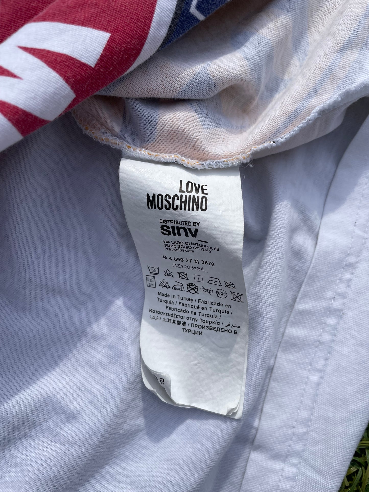 Moschino 'Love Never Dies' T-Shirt