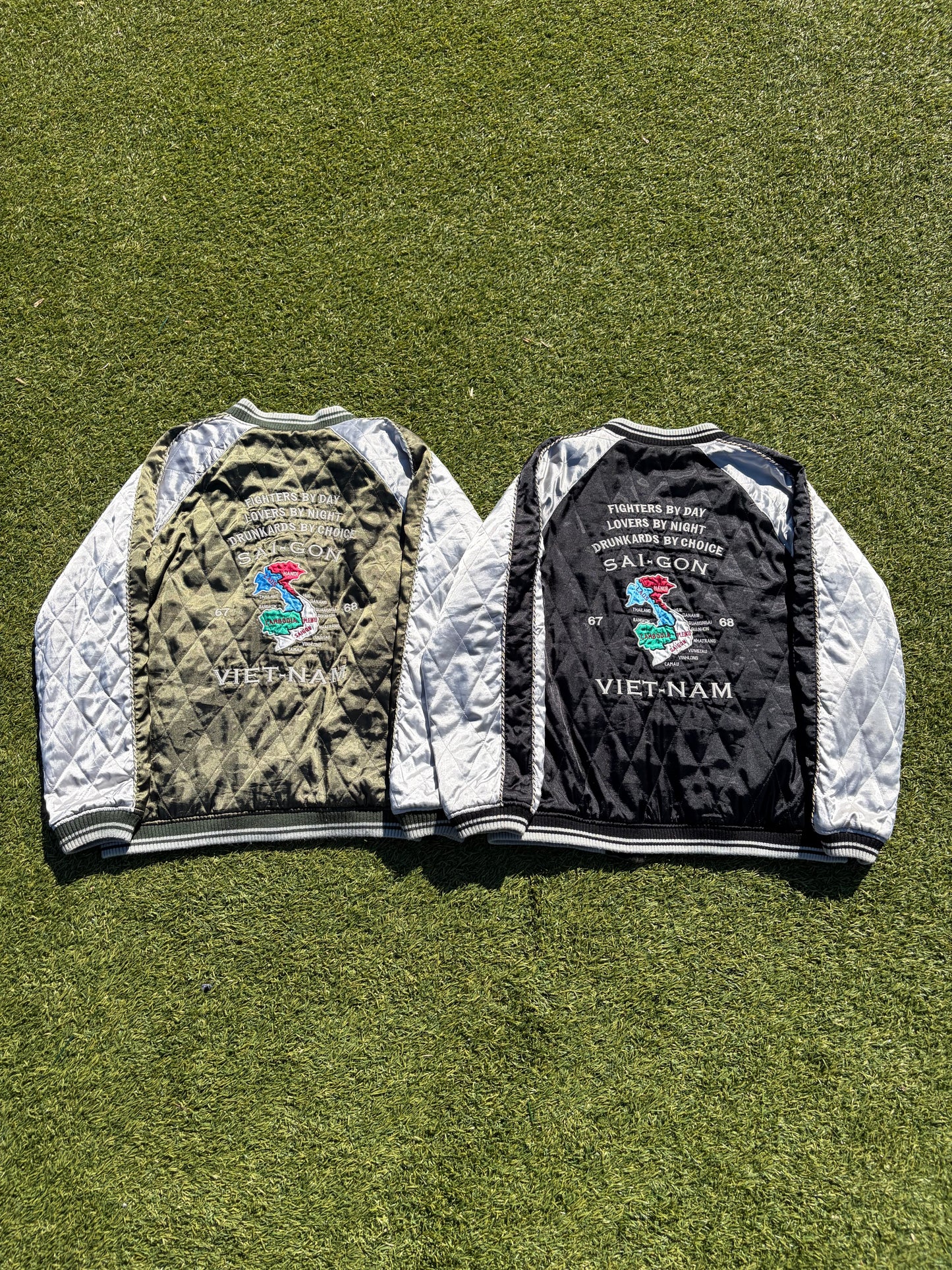 Hysteric Glamour ‘Vietnam’ Souvenir Reversible Velour Bomber Jacket 🇻🇳