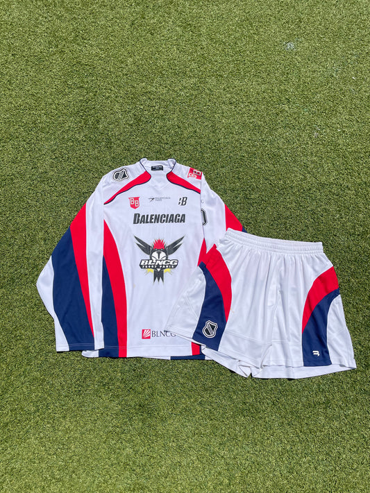 SS20 Balenciaga White Hockey Logo Set 🏒