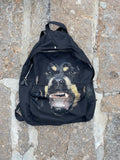 FW11 Givenchy Rottweiler Star Studded Nylon Leather Backpack