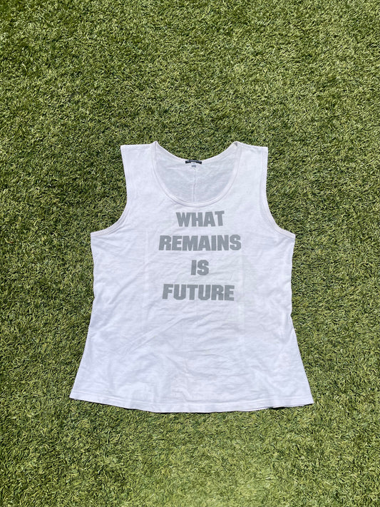 FW06 Ann Demeulemeester 'What Remains Is Future' Tank Top