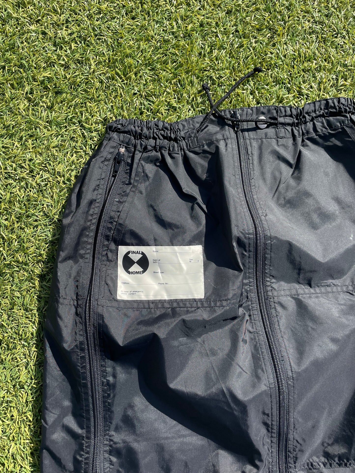 1990s Final Home Survival Muti-Pocket Nylon Skirt