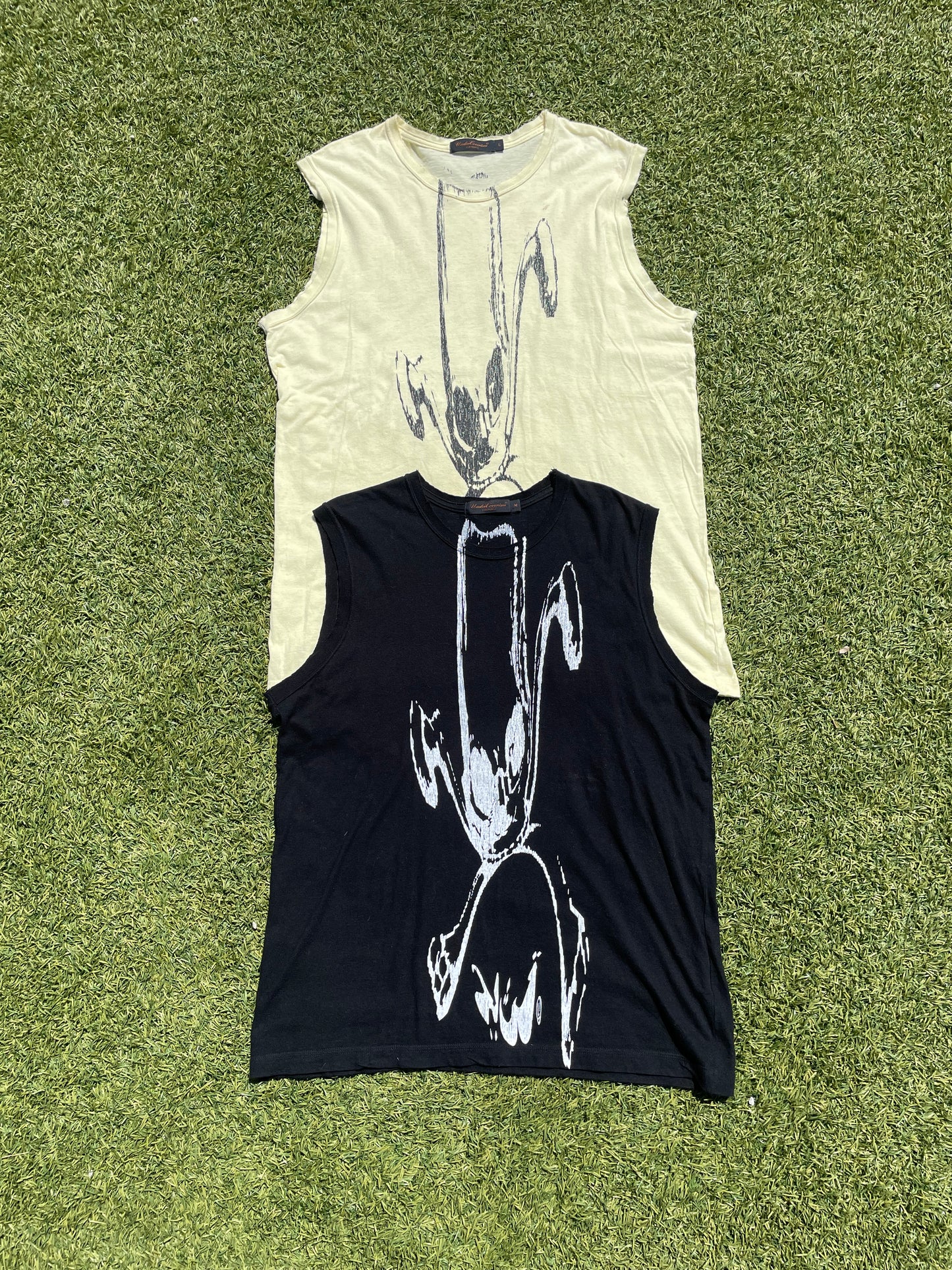 SS04 “Languid” - Undercover Arabic Skull Sleeveless Tank Top