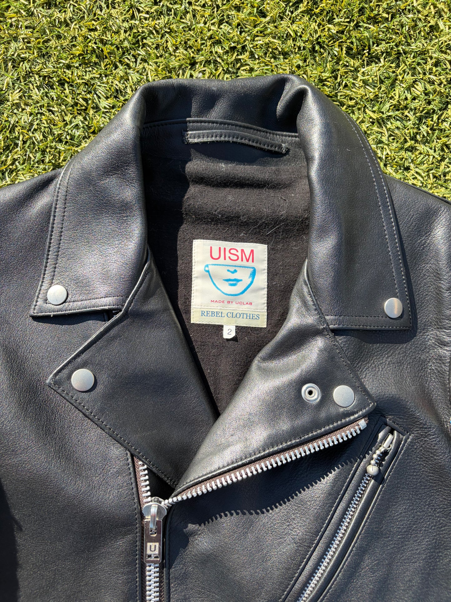 AW09 “Earmuff Maniac” - Undercover Ethnic Moto Leather Jacket