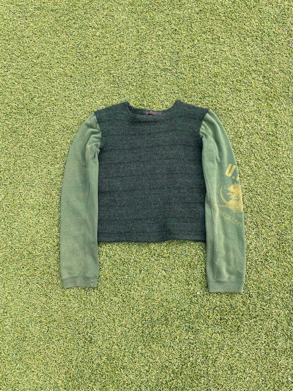 AW03 "Paperdoll" - Undercover Hybrid Wool Sweater