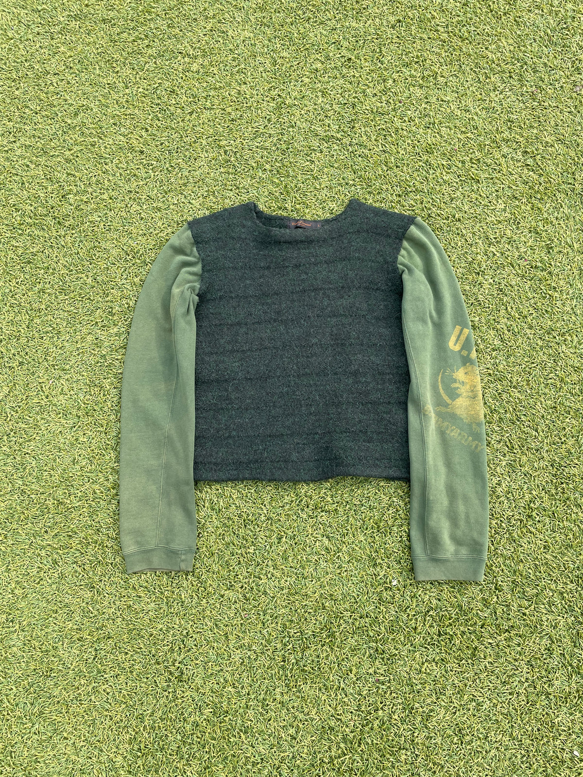 AW03 "Paperdoll" - Undercover Hybrid Wool Sweater