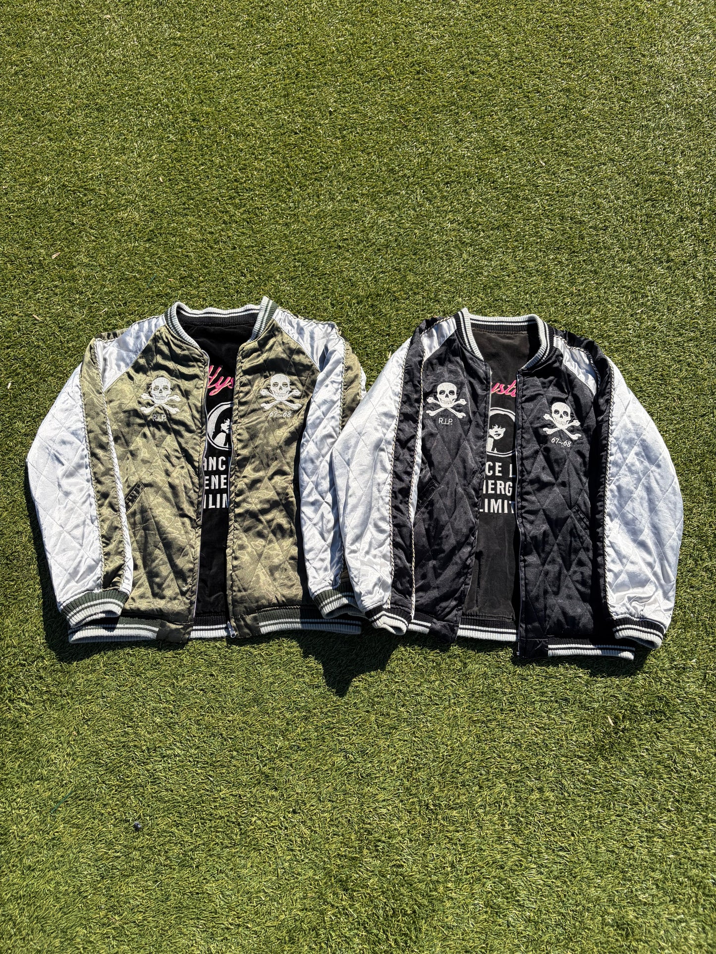 Hysteric Glamour ‘Vietnam’ Souvenir Reversible Velour Bomber Jacket 🇻🇳